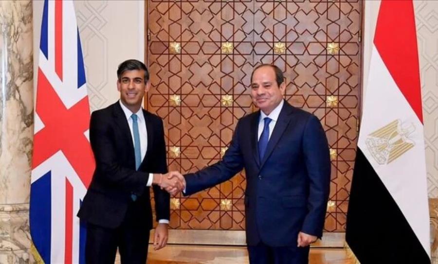 سیسی در دیدار سوناک: اسرائیل از حق دفاع از خود فراتر رفته است